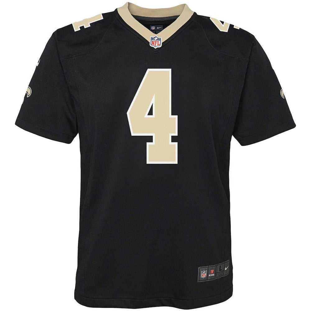 Derek Carr  Youth Game Jersey - New Orleans Saints Jerseys