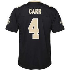 Derek Carr  Youth Game Jersey - New Orleans Saints Jerseys
