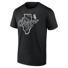Black Chicago White Sox Hometown Sox State T-Shirt