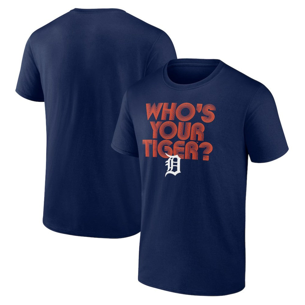 Navy Detroit Tigers Hometown Tiger Daddy T-Shirt
