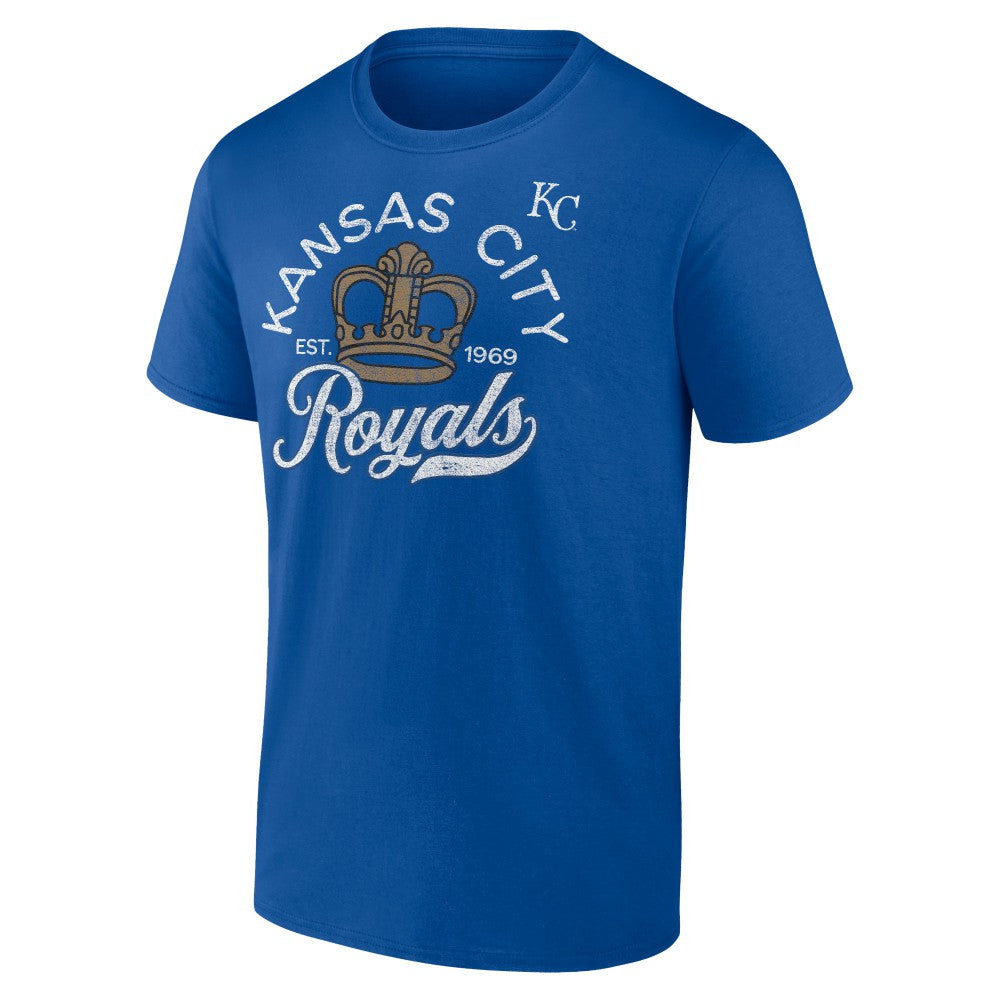 Royal Kansas City Royals Hometown Retro Crown T-Shirt
