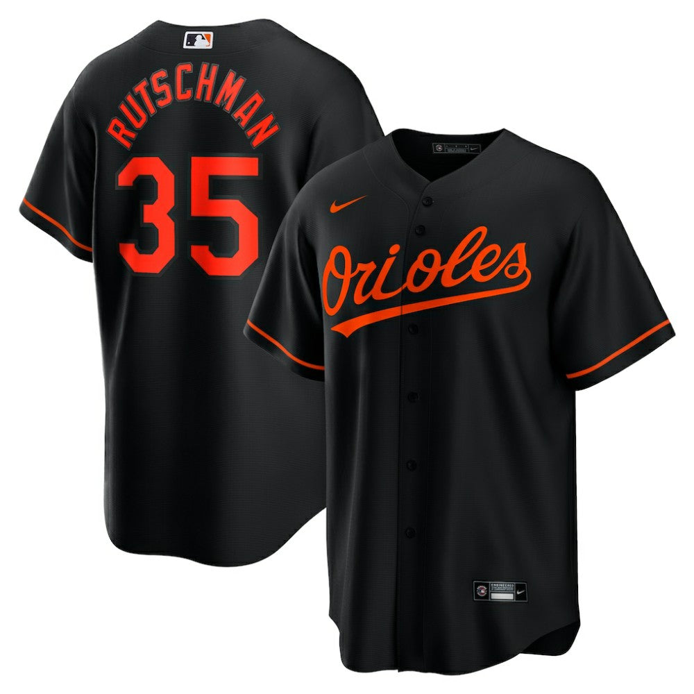 Black Adley Rutschman Baltimore Orioles Nike Alternate Replica Player Jersey