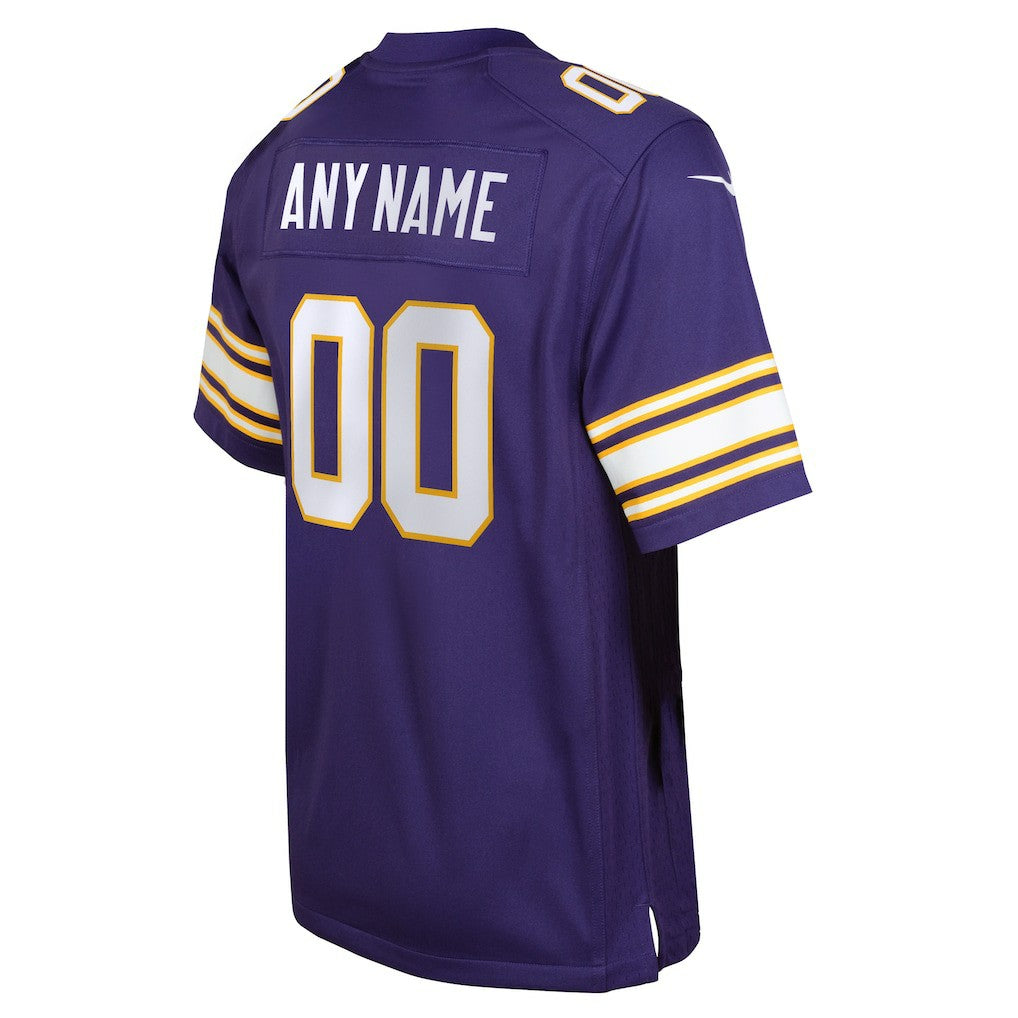 Youth Classic Custom Game Jersey - Minnesota Vikings Jerseys