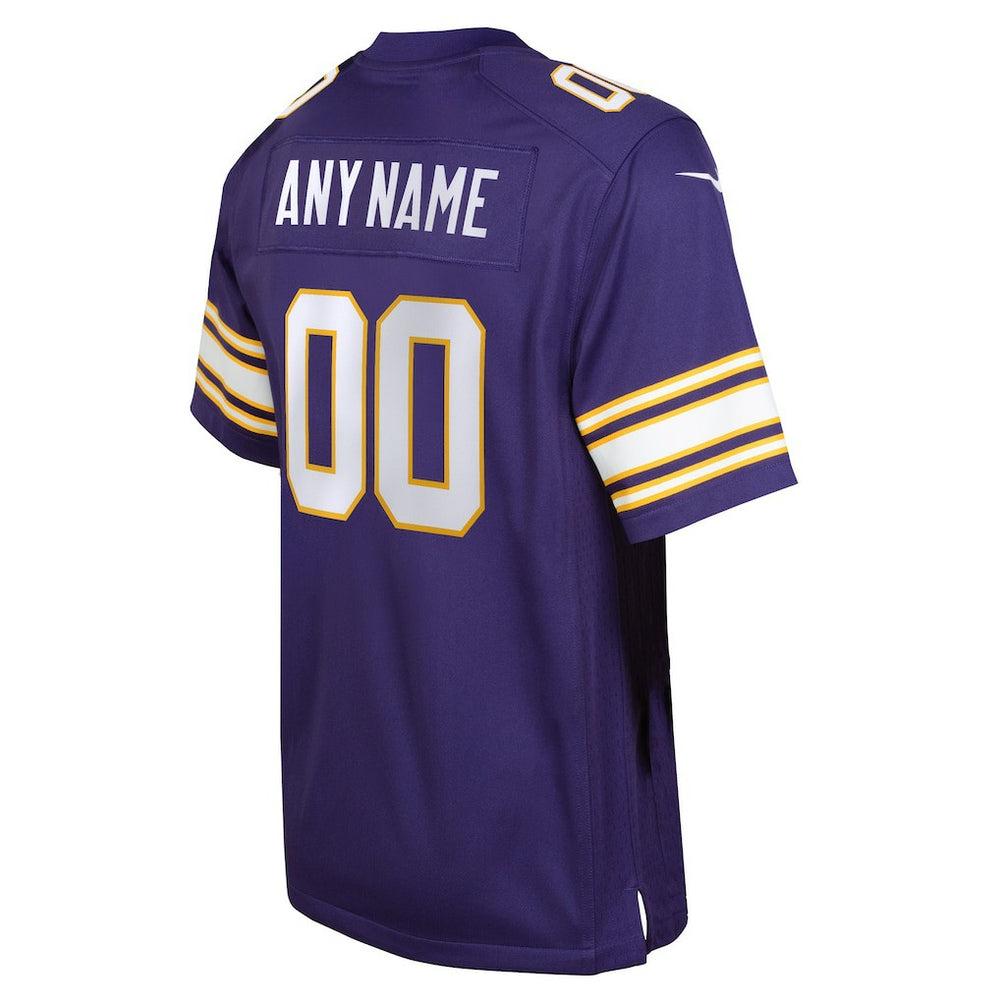 Youth Classic Custom Game Jersey - Minnesota Vikings Jerseys