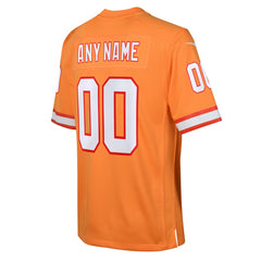 Youth Custom Throwback Game Jersey - Tampa Bay Buccaneers Jerseys
