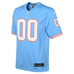 Youth Oilers Throwback Custom Game Jersey - Tennessee Titans Jerseys