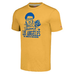 Eric Dickerson  Homage Unisex Caricature Retired Player Tri-Blend T-Shirt - Los Angeles Rams T-shirts