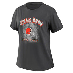 WEAR by Erin Andrews Women's Boyfriend T-Shirt - Cleveland Browns T-shirts