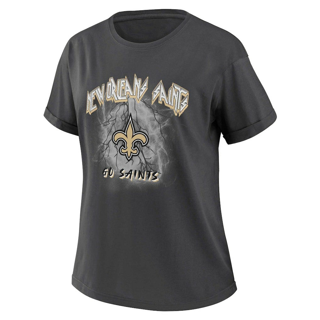 WEAR by Erin Andrews Women's Boyfriend T-Shirt - New Orleans Saints T-shirts