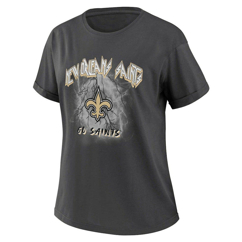 WEAR by Erin Andrews Women's Boyfriend T-Shirt - New Orleans Saints T-shirts