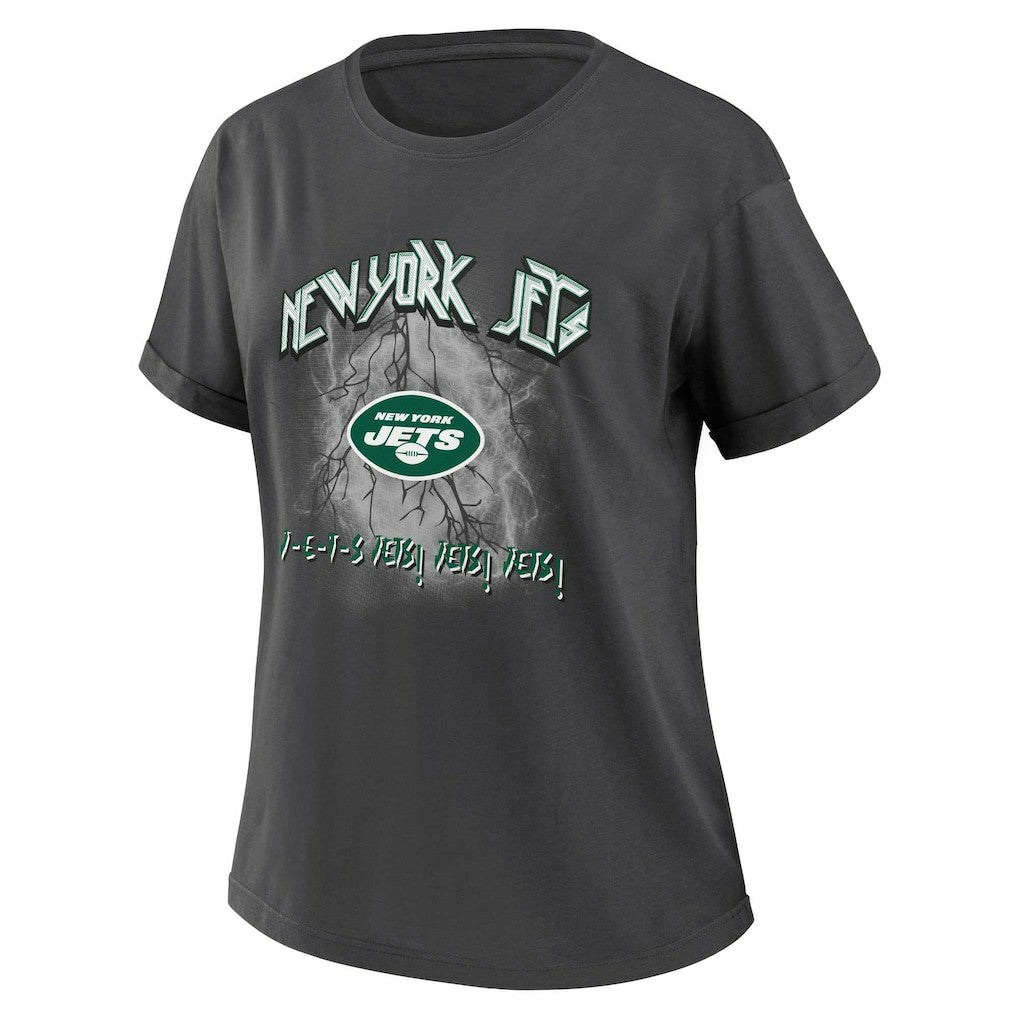 WEAR by Erin Andrews Women's Boyfriend T-Shirt - New York Jets T-shirts