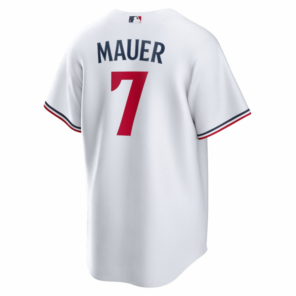 White Joe Mauer Minnesota Twins Nike Home Retired Player Replica Jersey