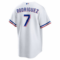 White Ivan Rodriguez Texas Rangers Nike Home Retired Player Replica Jersey