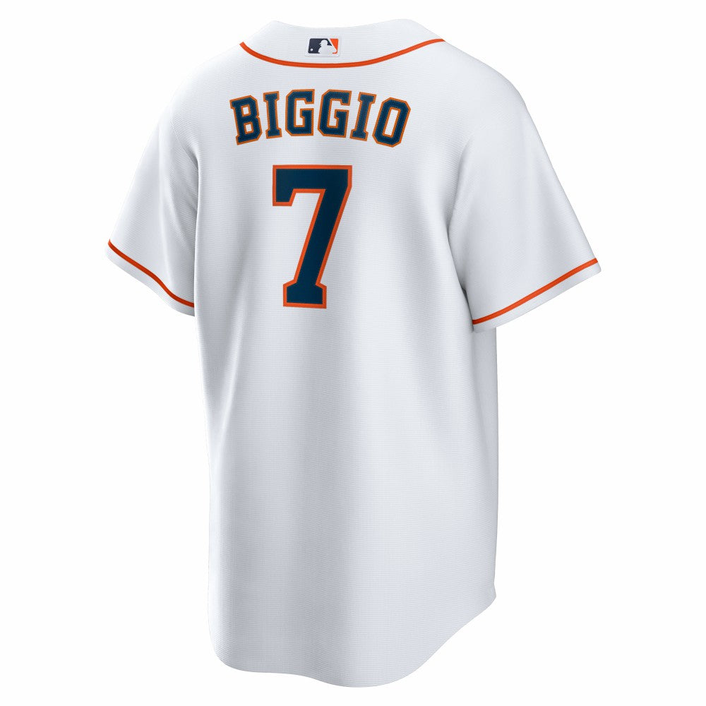 White Craig Biggio Houston Astros Nike Home Retired Player Replica Jersey