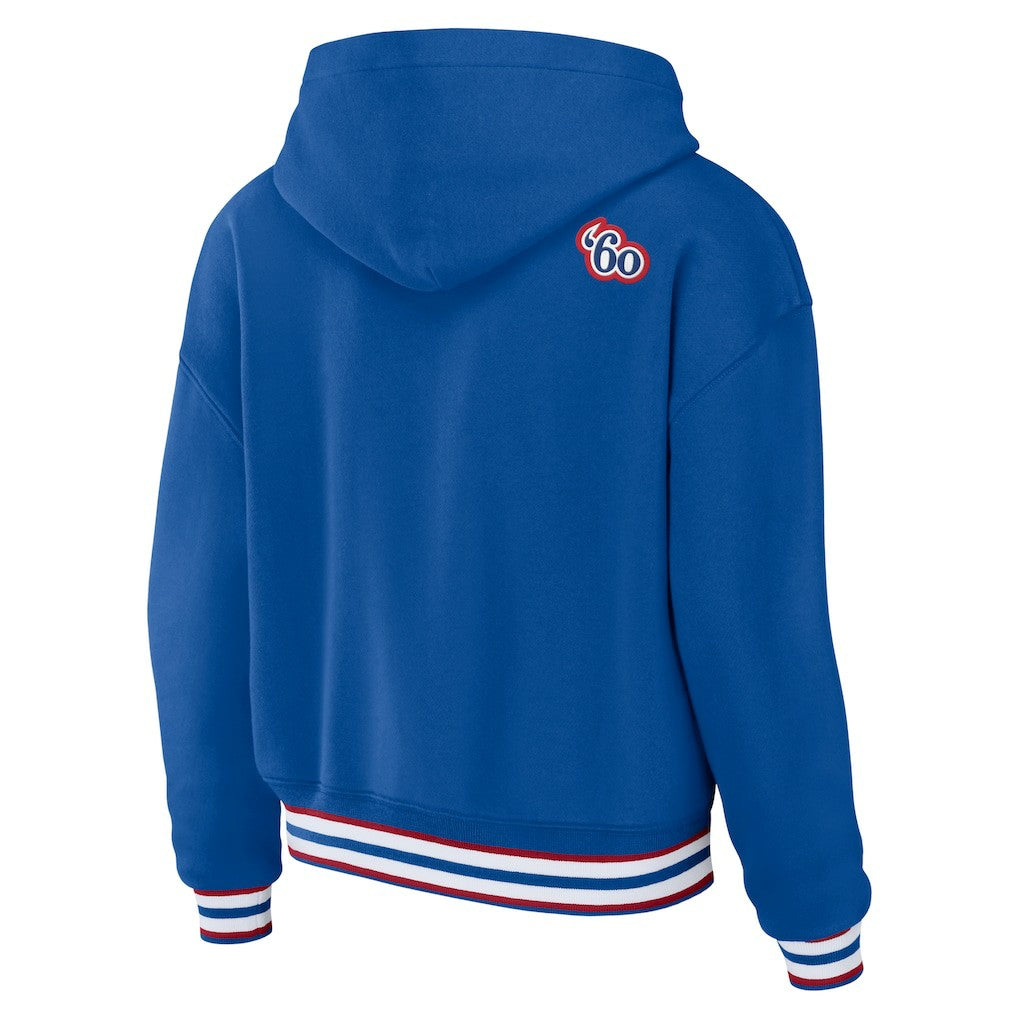 WEAR by Erin Andrews Women's Lace-Up Pullover Hoodie - Buffalo Bills Hoodies