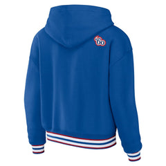 WEAR by Erin Andrews Women's Lace-Up Pullover Hoodie - Buffalo Bills Hoodies