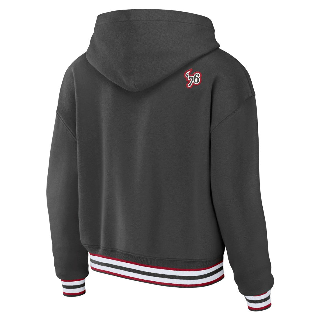 WEAR by Erin Andrews Women's Lace-Up Pullover Hoodie - Tampa Bay Buccaneers Hoodies
