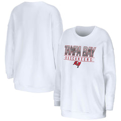 WEAR by Erin Andrews Women's Domestic Pullover Sweatshirt - Tampa Bay Buccaneers Pullover