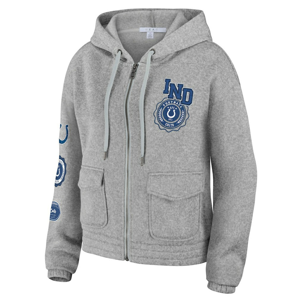 WEAR by Erin Andrews Women's Full-Zip Hoodie - Indianapolis Colts Hoodies