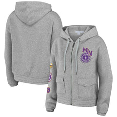 WEAR by Erin Andrews Women's Full-Zip Hoodie - Minnesota Vikings Hoodies