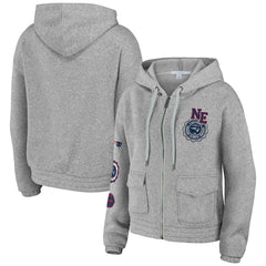 WEAR by Erin Andrews Women's Full-Zip Hoodie - New England Patriots Hoodies