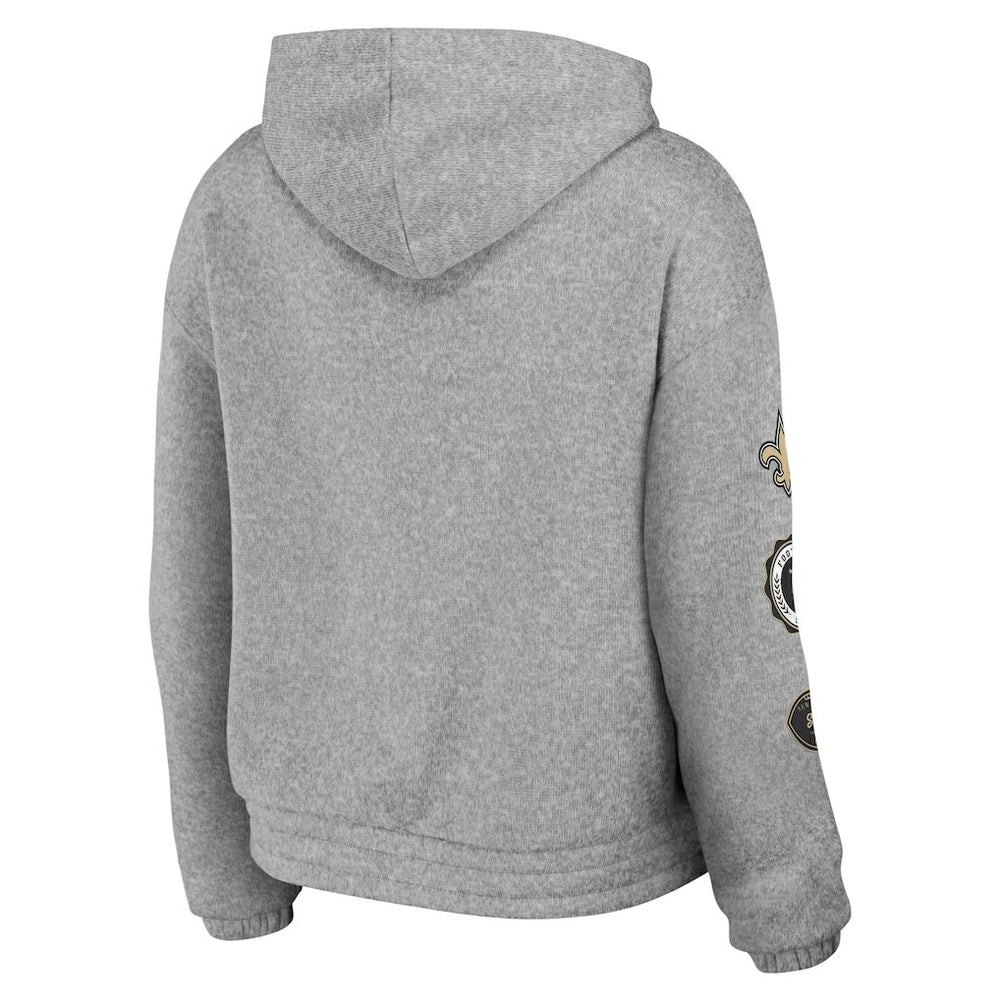 WEAR by Erin Andrews Women's Full-Zip Hoodie - New Orleans Saints Hoodies