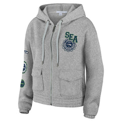 WEAR by Erin Andrews Women's Full-Zip Hoodie - Seattle Seahawks Hoodies