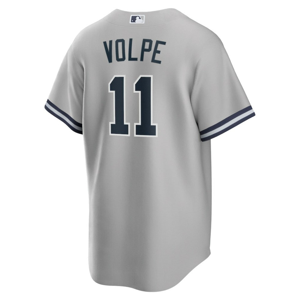 Gray Anthony Volpe New York Yankees Nike Road Replica Jersey