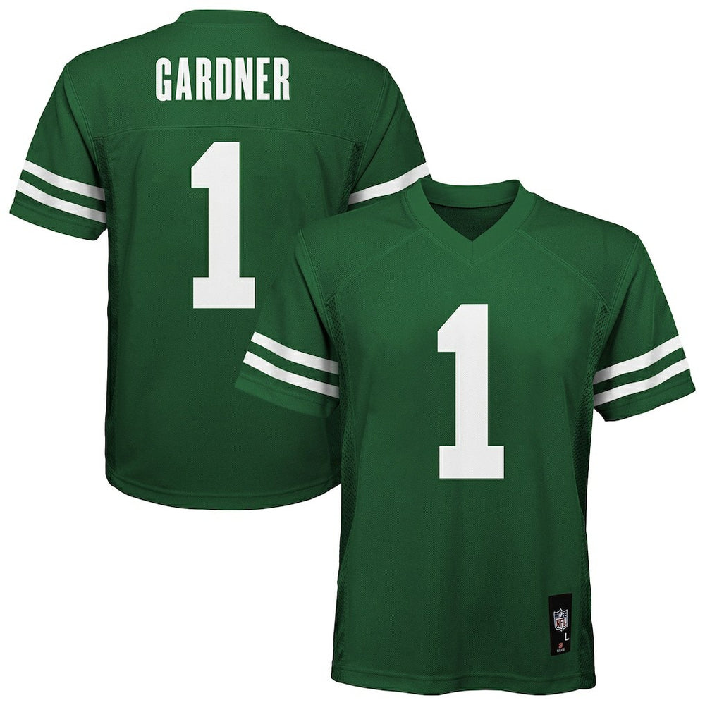 Ahmad Sauce Gardner  Youth Replica Player Jersey - New York Jets Jerseys