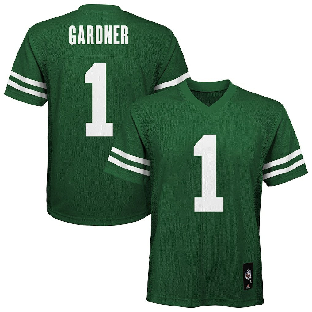 Ahmad Sauce Gardner  Youth Replica Player Jersey - New York Jets Jerseys