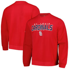 Red St. Louis Cardinals Stitches Pullover Sweatshirt