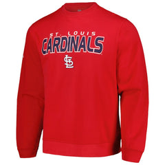 Red St. Louis Cardinals Stitches Pullover Sweatshirt