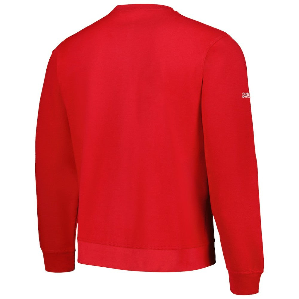 Red St. Louis Cardinals Stitches Pullover Sweatshirt
