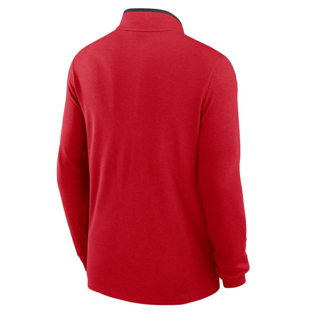 Red St. Louis Cardinals Nike Dri-FIT Victory Half-Zip Pullover