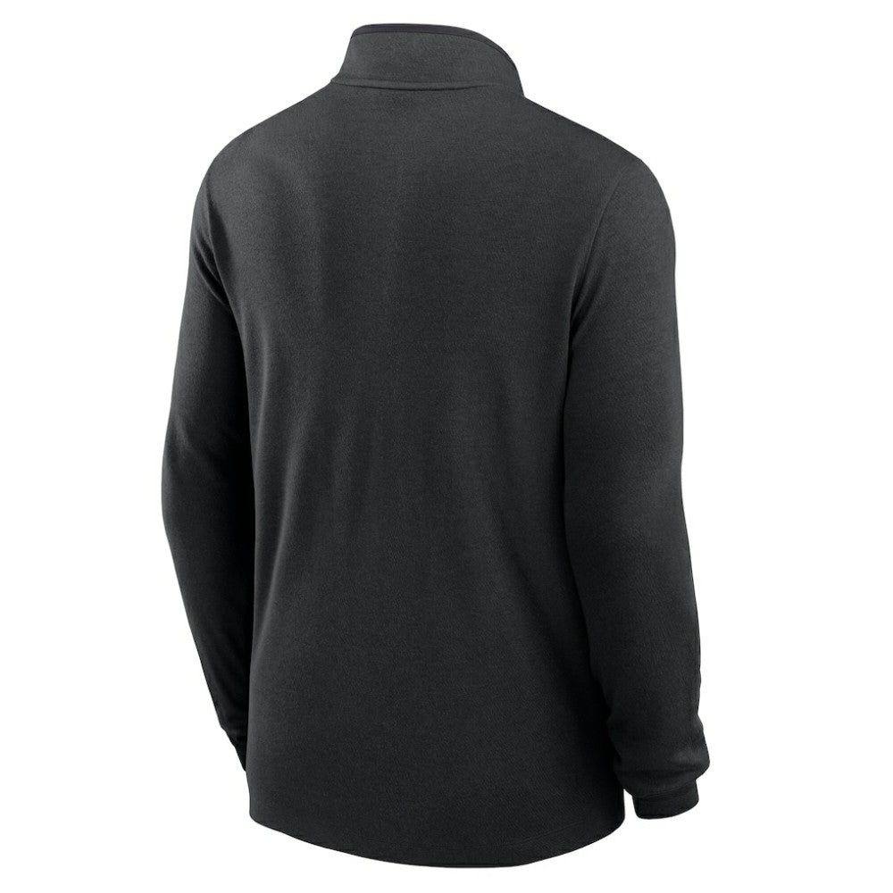Black San Francisco Giants Nike Dri-FIT Victory Half-Zip Pullover
