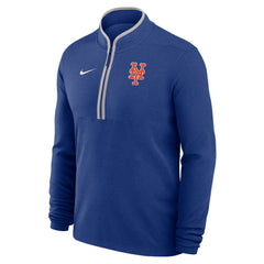 Royal New York Mets Nike Dri-FIT Victory Half-Zip Pullover
