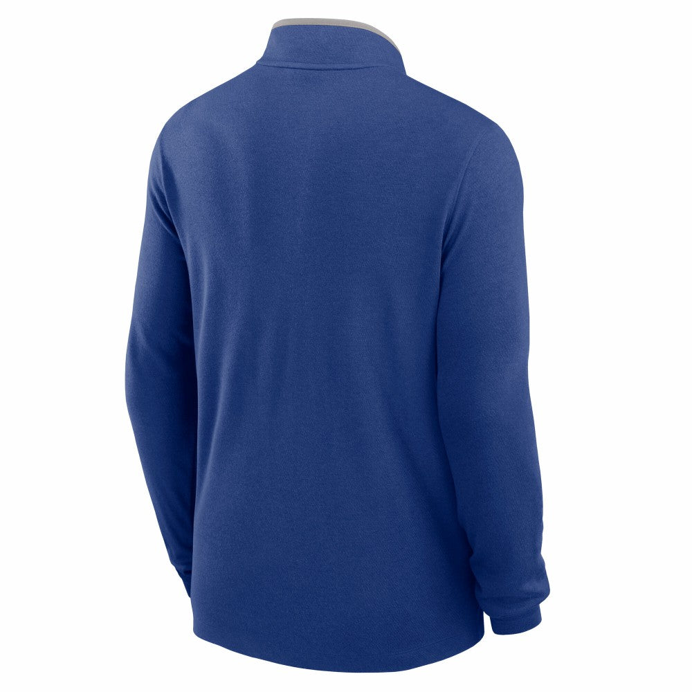 Royal Los Angeles Dodgers Nike Dri-FIT Victory Half-Zip Pullover