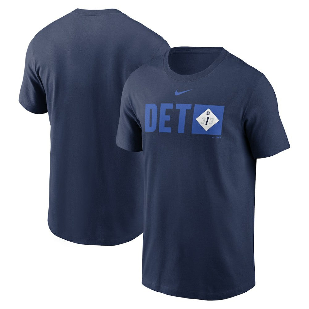 Navy Detroit Tigers Nike City Connect Tricode T-Shirt