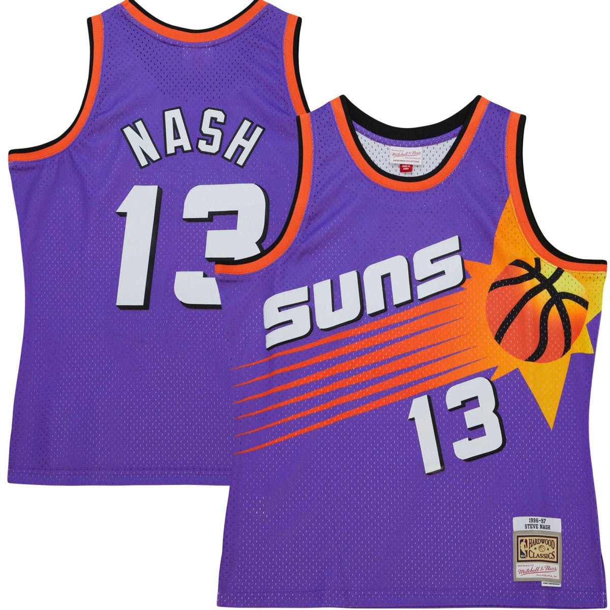 Mitchell & Ness Steve Nash Phoenix Suns Hardwood Classics 1996/97 Tropical Swingman Jersey
