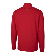 Red Boston Red Sox Cutter & Buck Traverse Stretch Quarter-Zip Pullover Top