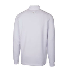 White Detroit Tigers Cutter & Buck Traverse Stretch Quarter-Zip Pullover Top
