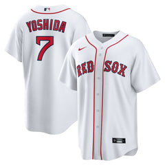 White Masataka Yoshida Boston Red Sox Nike Replica Player Jersey