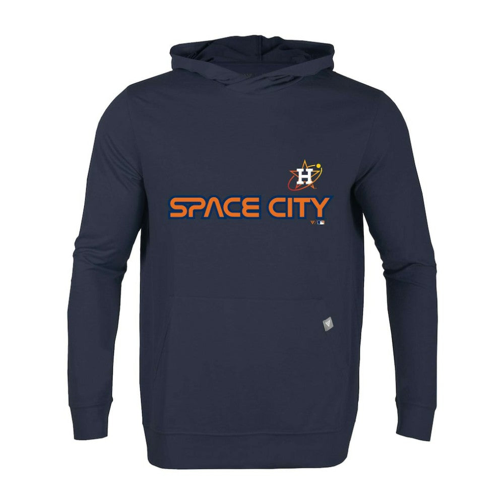 Navy Houston Astros Levelwear City Connect Relay Core Logo Pullover Hoodie