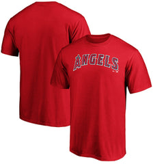 Red Los Angeles Angels Official Team Wordmark T-Shirt