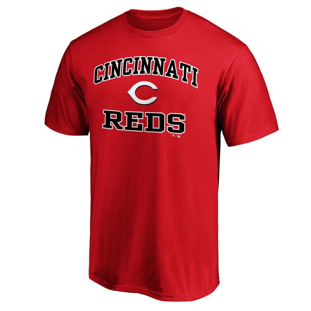 Red Cincinnati Reds Heart & Soul T-Shirt