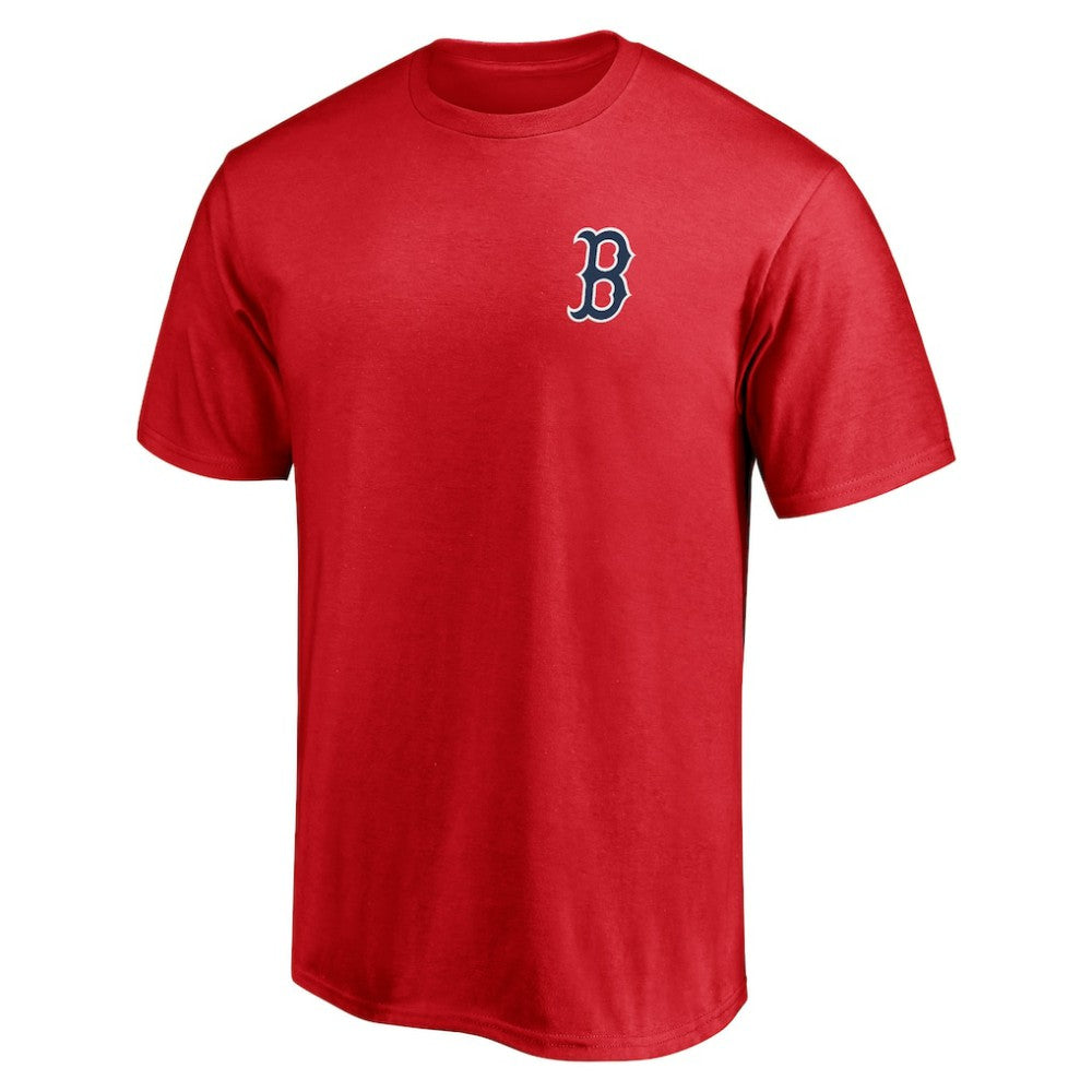 Red Boston Red Sox Number One Dad T-Shirt