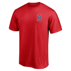 Red Boston Red Sox Number One Dad T-Shirt