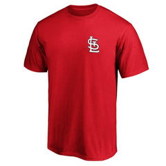 Red St. Louis Cardinals Number One Dad T-Shirt