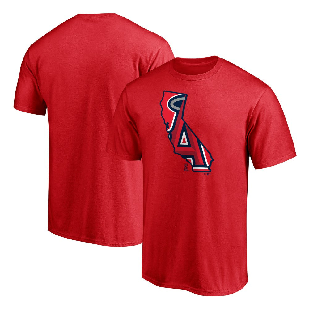 Red Los Angeles Angels Hometown Collection T-Shirt