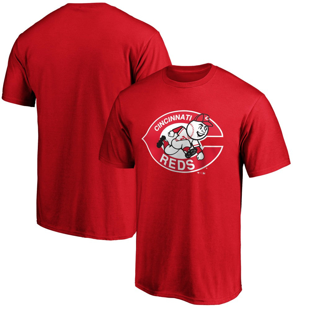 Red Cincinnati Reds Cooperstown Collection Forbes T-Shirt